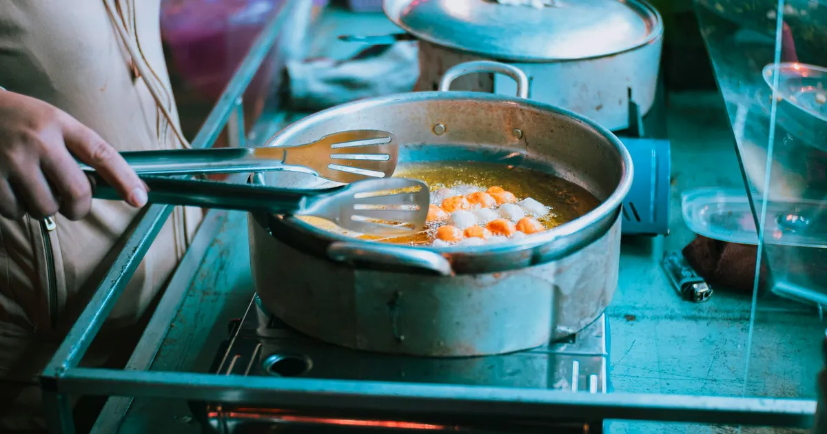 Sous vide precision cooking setup in a commercial kitchen
